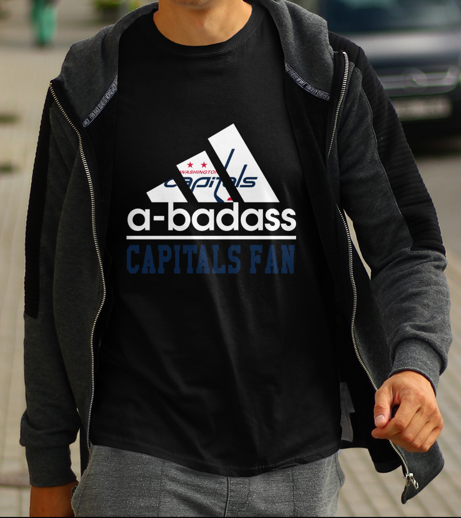 Washington Capitals A-Badass Capitals Fan T-Shirt