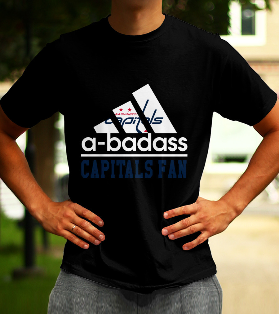 Washington Capitals A-Badass Capitals Fan T-Shirt