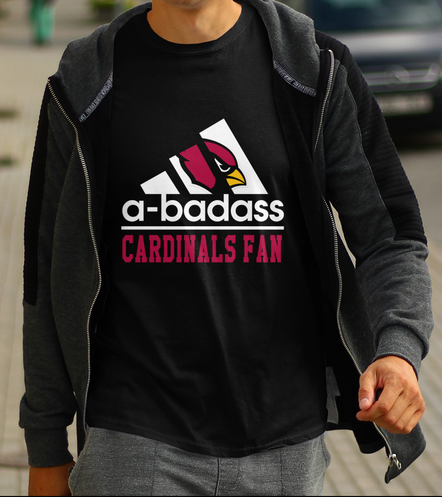 A-Badass Cardinals Fan T-Shirt