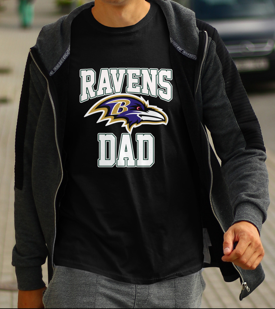 Baltimore Ravens Dad Father's Day Gift T-Shirt