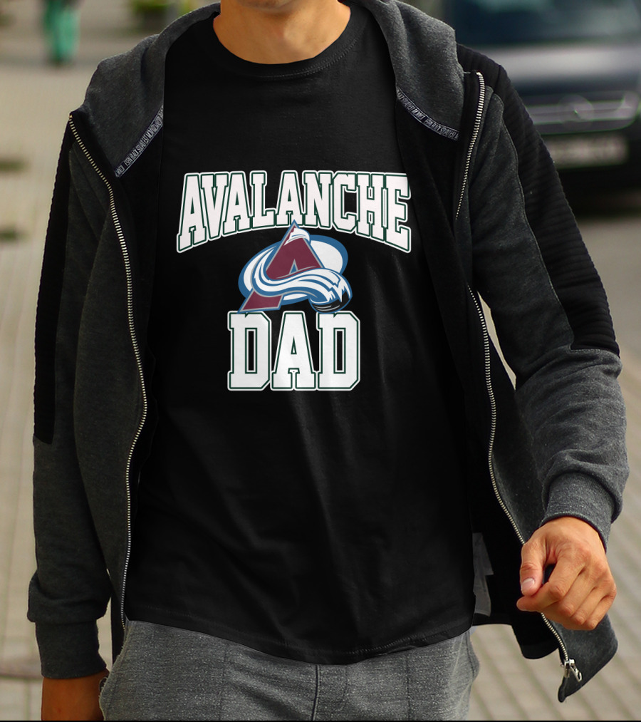 Colorado Avalanche Dad Sports Fan Special T-Shirt
