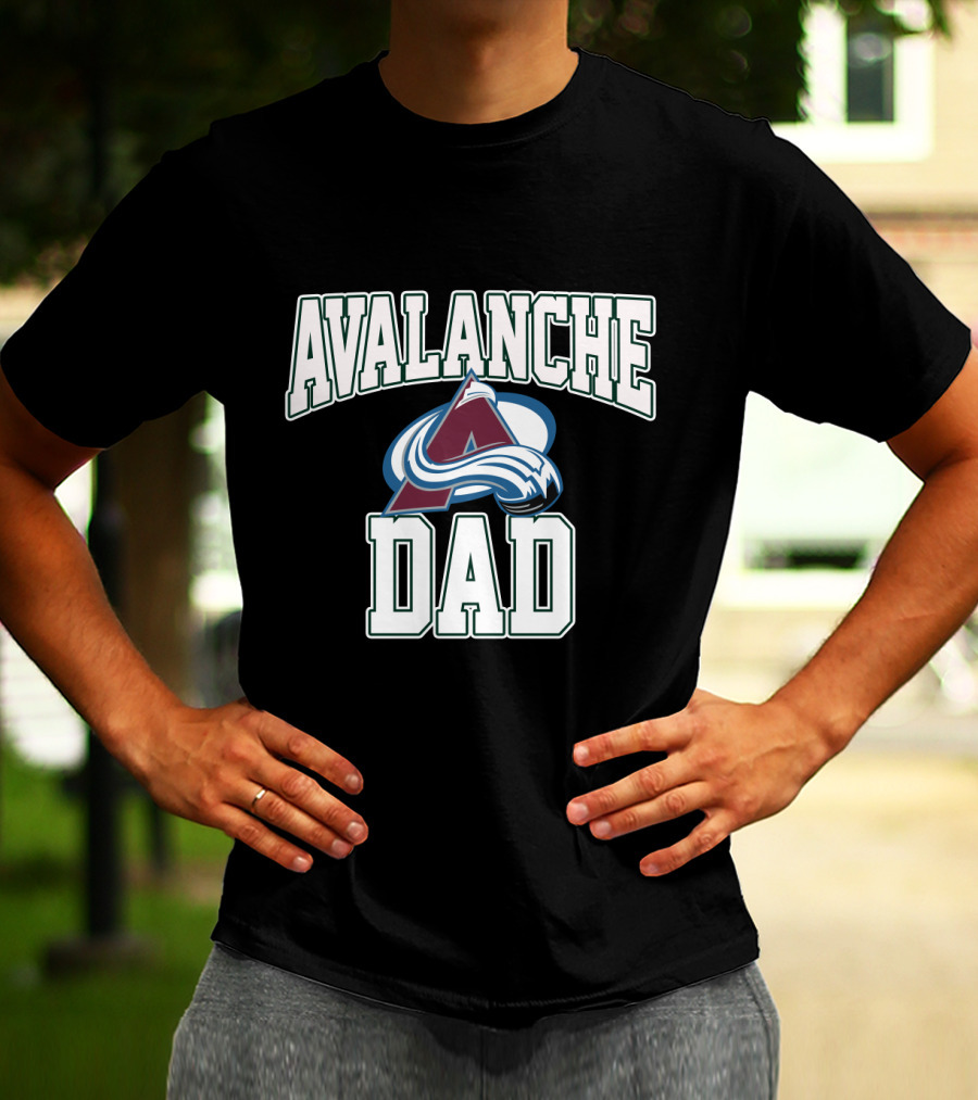 Colorado Avalanche Dad Sports Fan Special T-Shirt