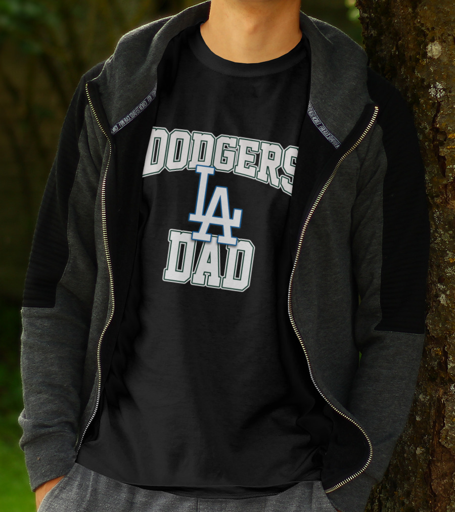 Dodgers LA Dad Baseball T-Shirt