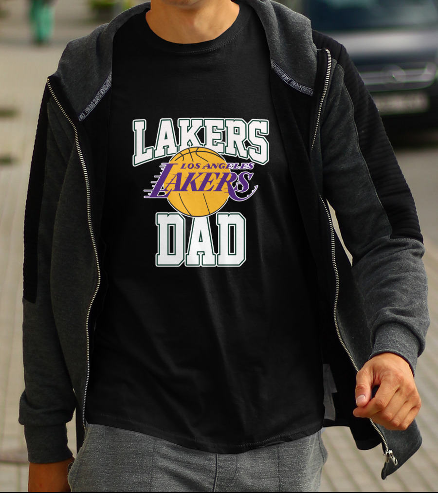 Los Angeles Lakers Best Dad Father's Day T-Shirt