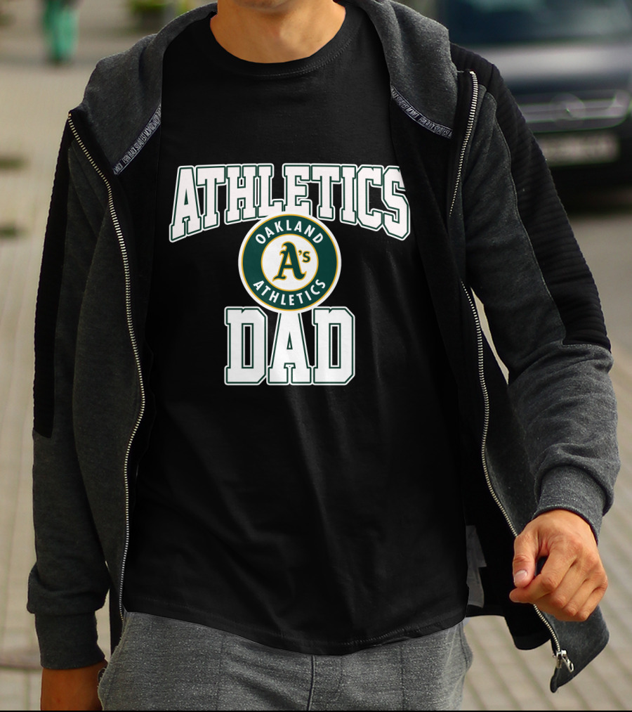 Oakland Athletics A's Athletics Dad T-Shirt