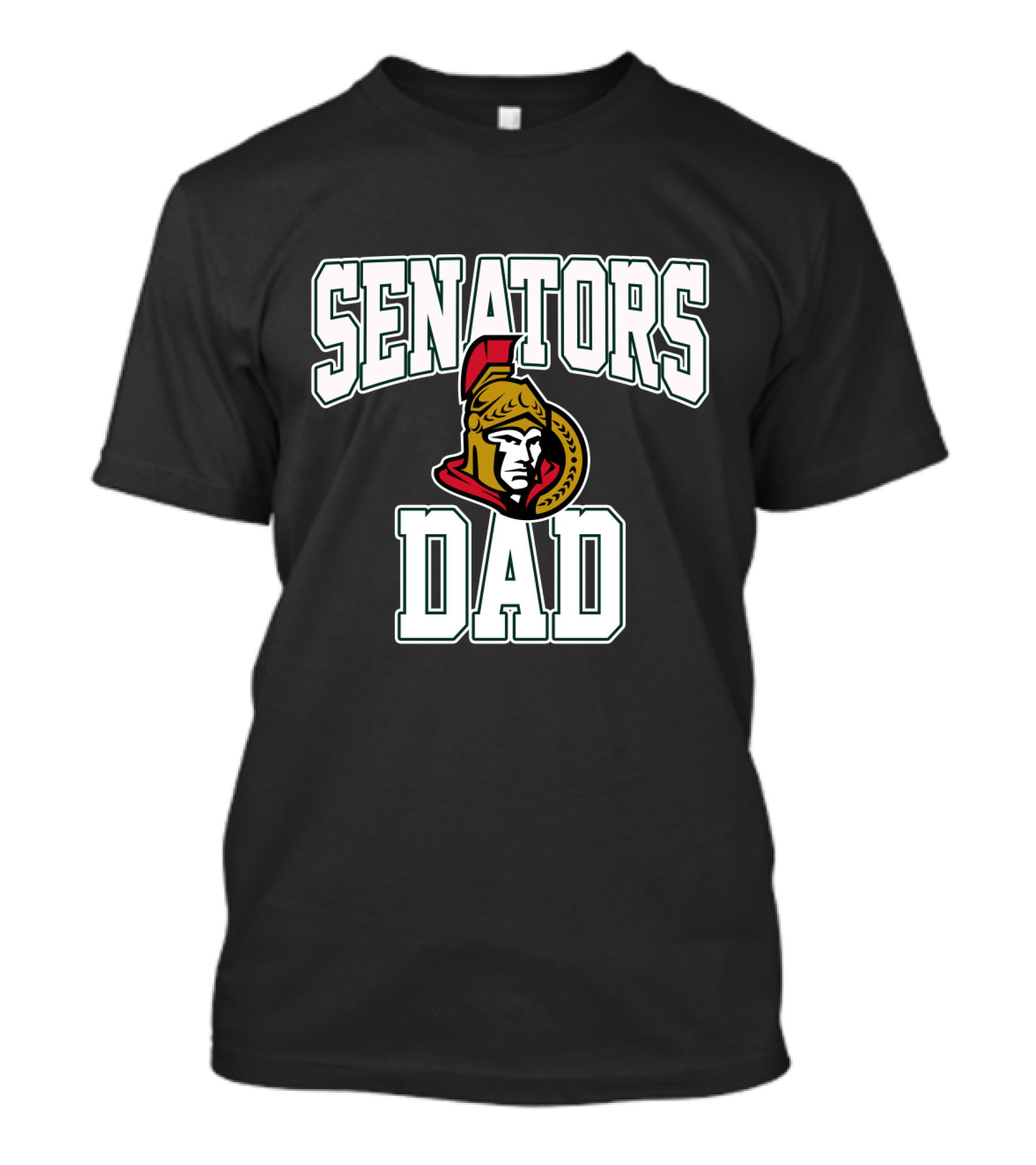 Ottawa Senators Dad Hockey Fan Gift With Team T-Shirt
