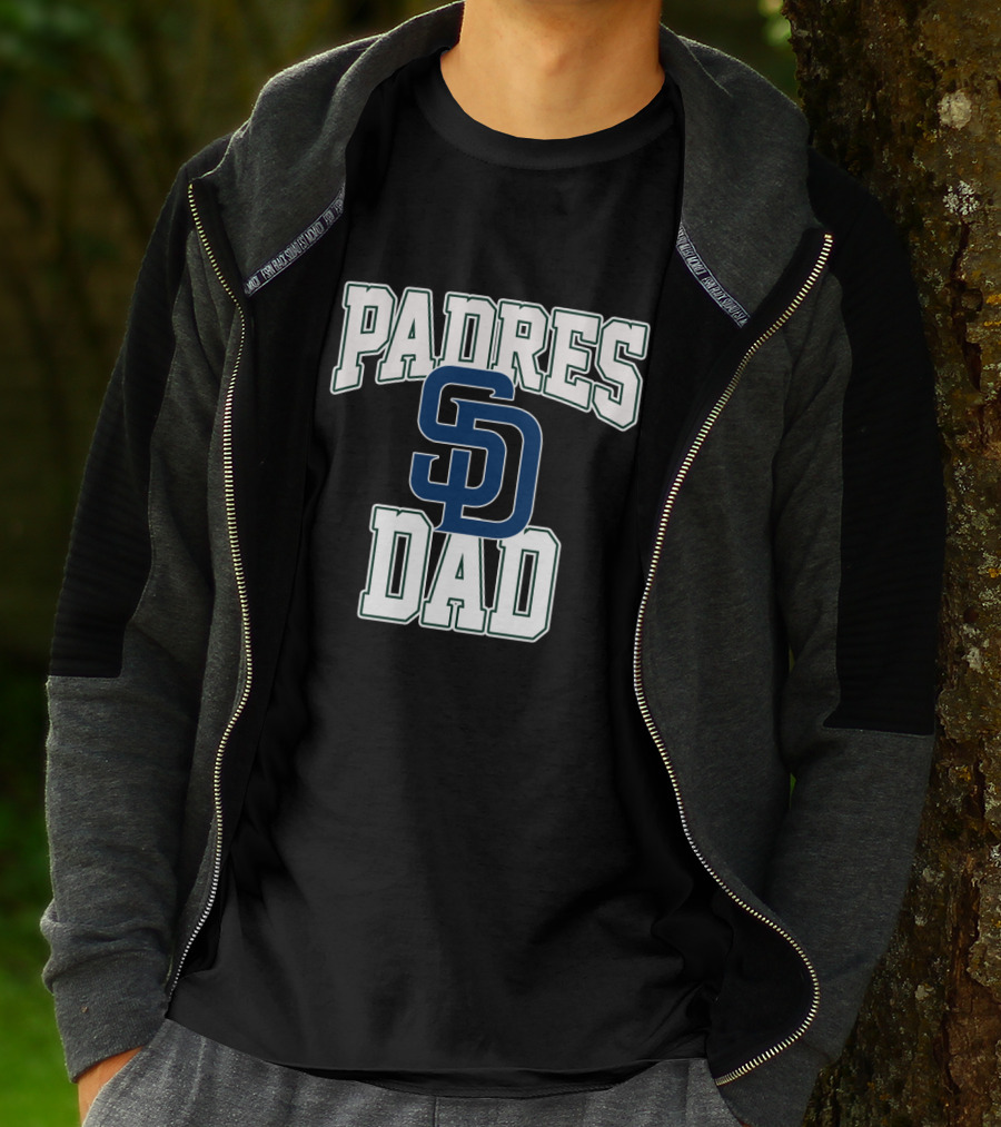 Padres Dad San Diego Baseball Fan Gear T-Shirt