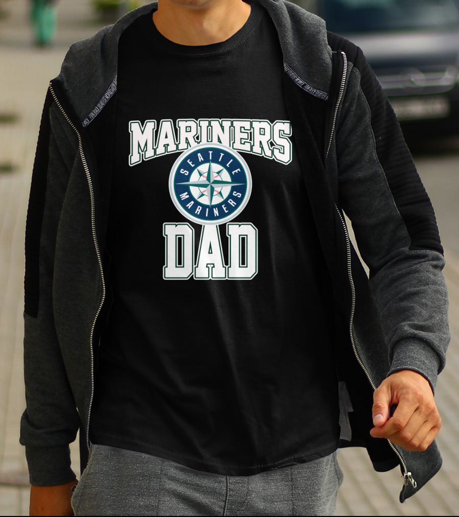 Seattle Mariners Dad Mariners T-Shirt
