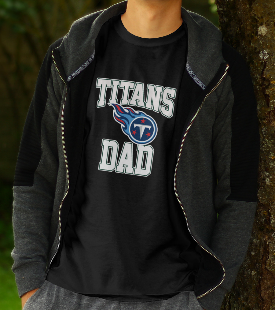 Tennessee Titans Dad Father's Day Gift T-Shirt