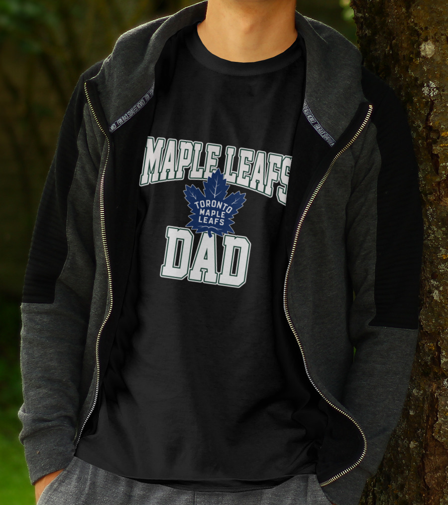 Toronto Maple Leafs Dad Hockey Fan Gift For Maple Leafs Supporter T-Shirt