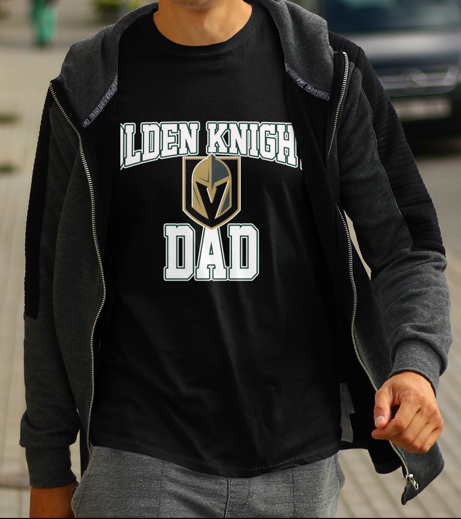 Golden Knights Dad Vegas Hockey Fan T-Shirt