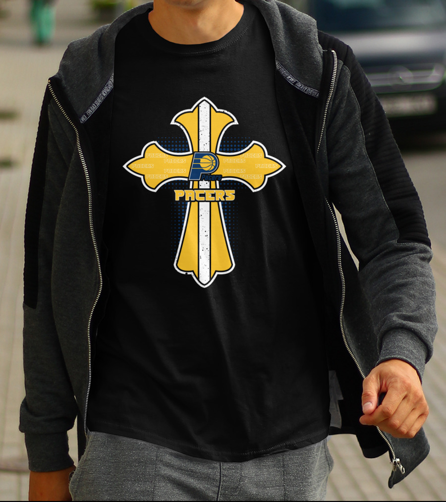 Cross Pacers Fans Basketball Jesus T-Shirt
