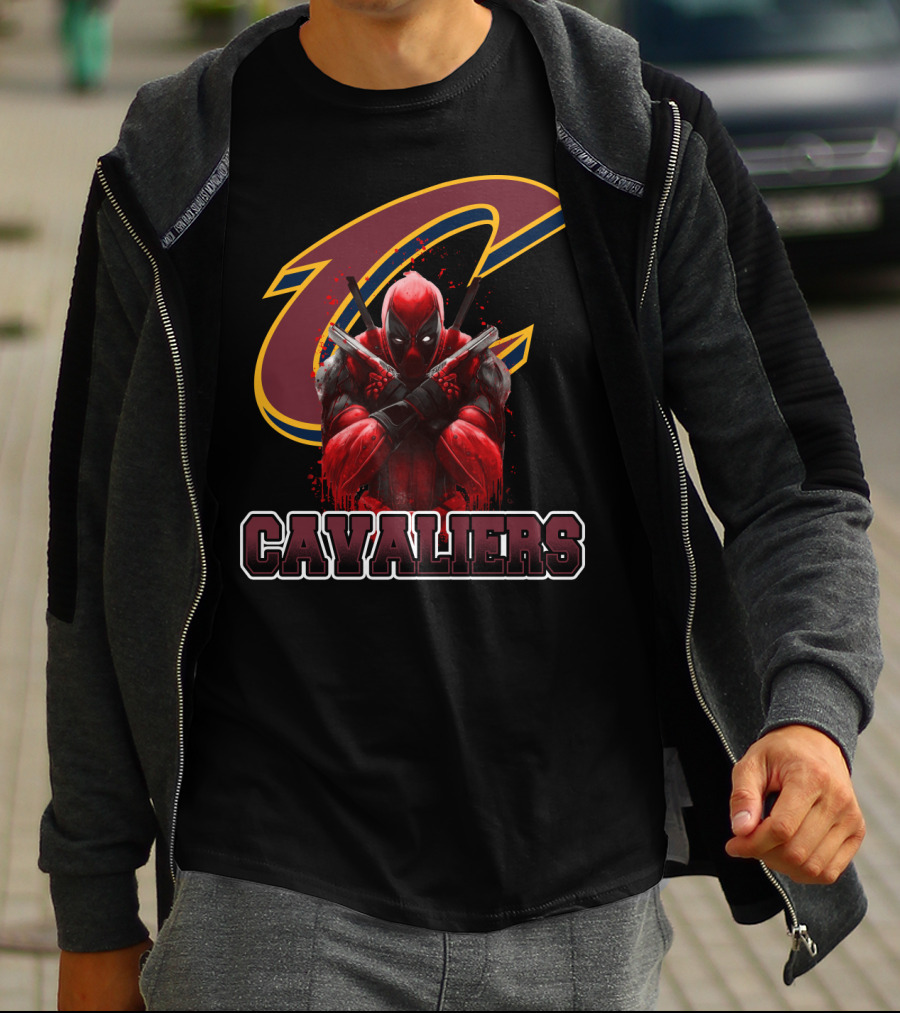 Cleveland Cavaliers Deadpool Crossover Fans T-Shirt