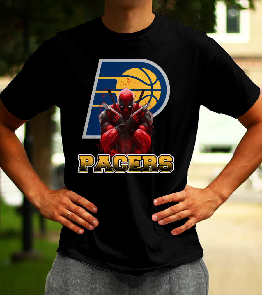 Indiana Pacers Deadpool Crossover For Fans T-Shirt