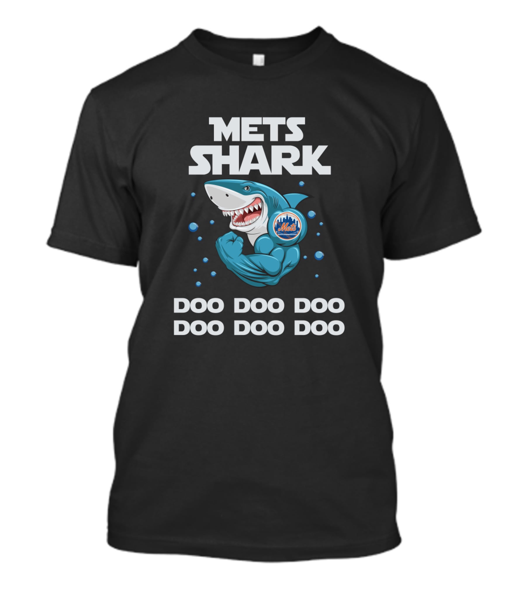 Mets Shark Doo Doo Doo Mets Mlb T-Shirt