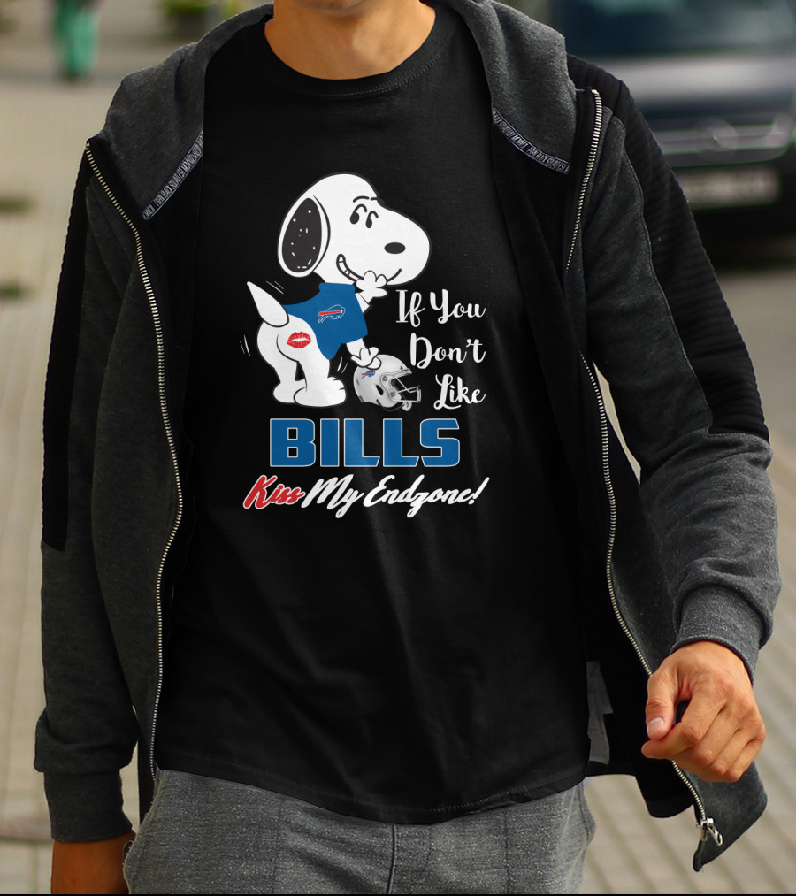 If You Don't Like Bills Kiss My Endzone! T-Shirt