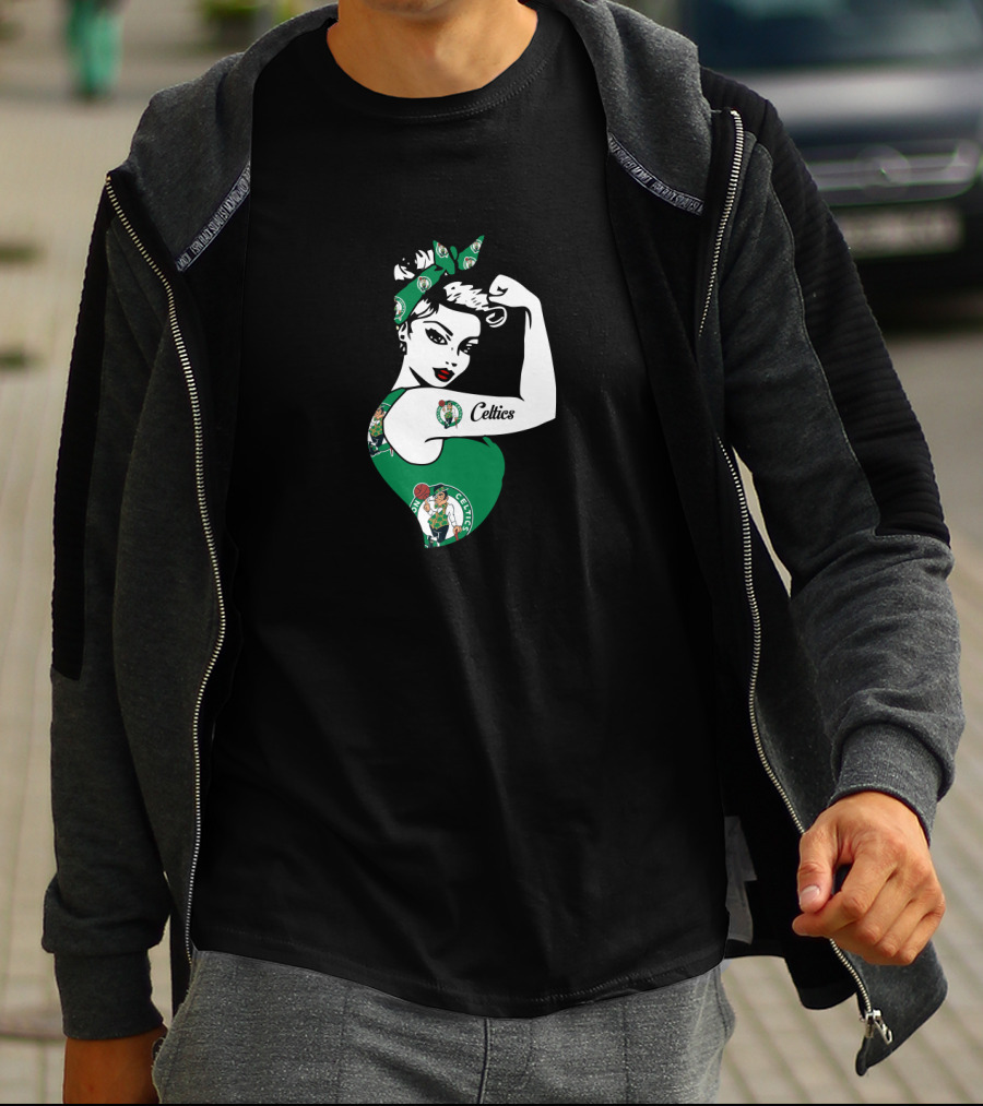 Unbreakable Boston Celtics Strong Girl T-Shirt