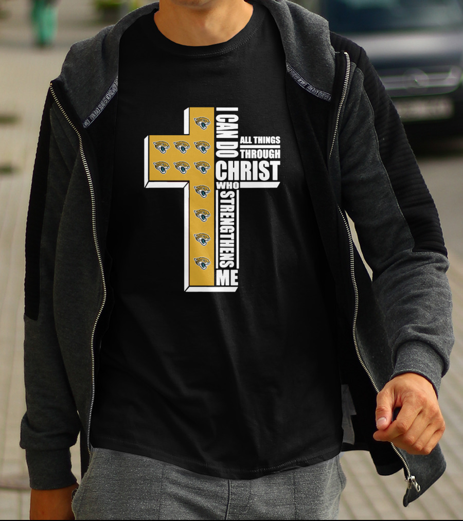 I Can Do All Things Through Christ Who Strengthens Me Jaguars T-Shirt