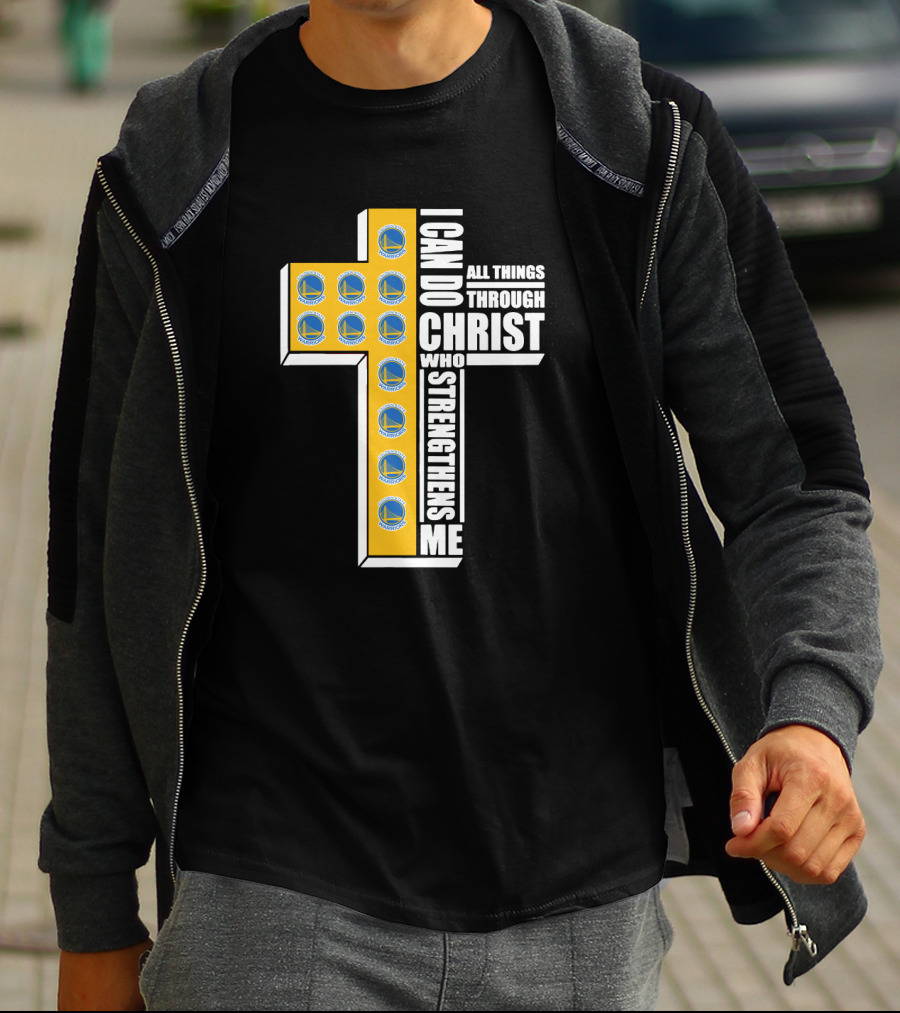 I Can Do All Things Through Christ Warriors Logos T-Shirt