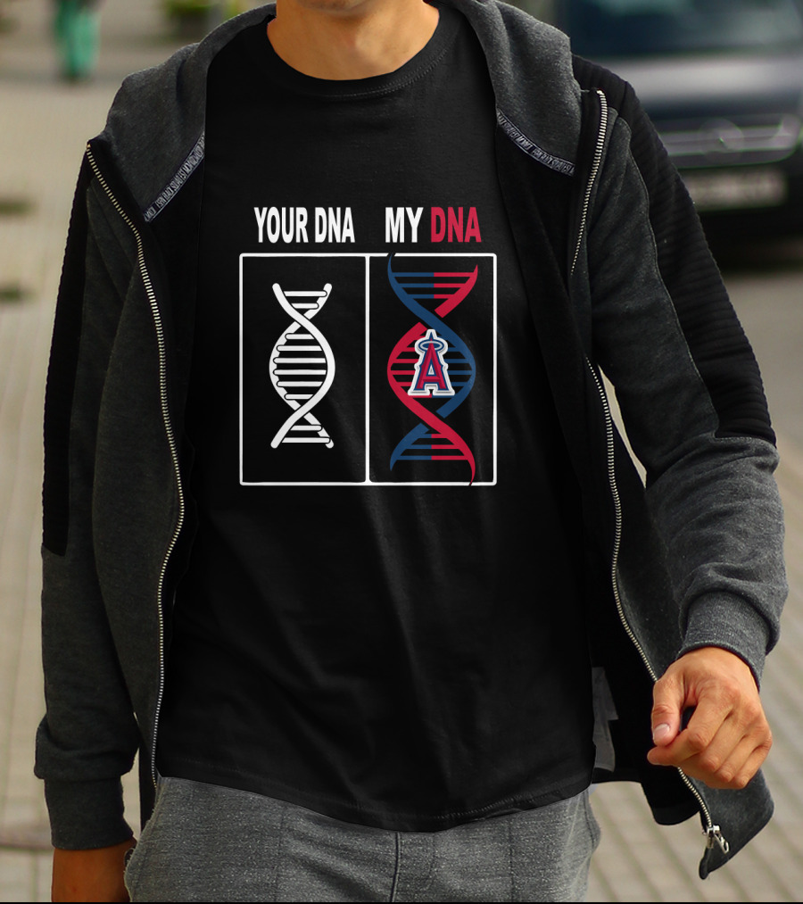 Your DNA My DNA Los Angeles Angels Baseball Enthusiast T-Shirt