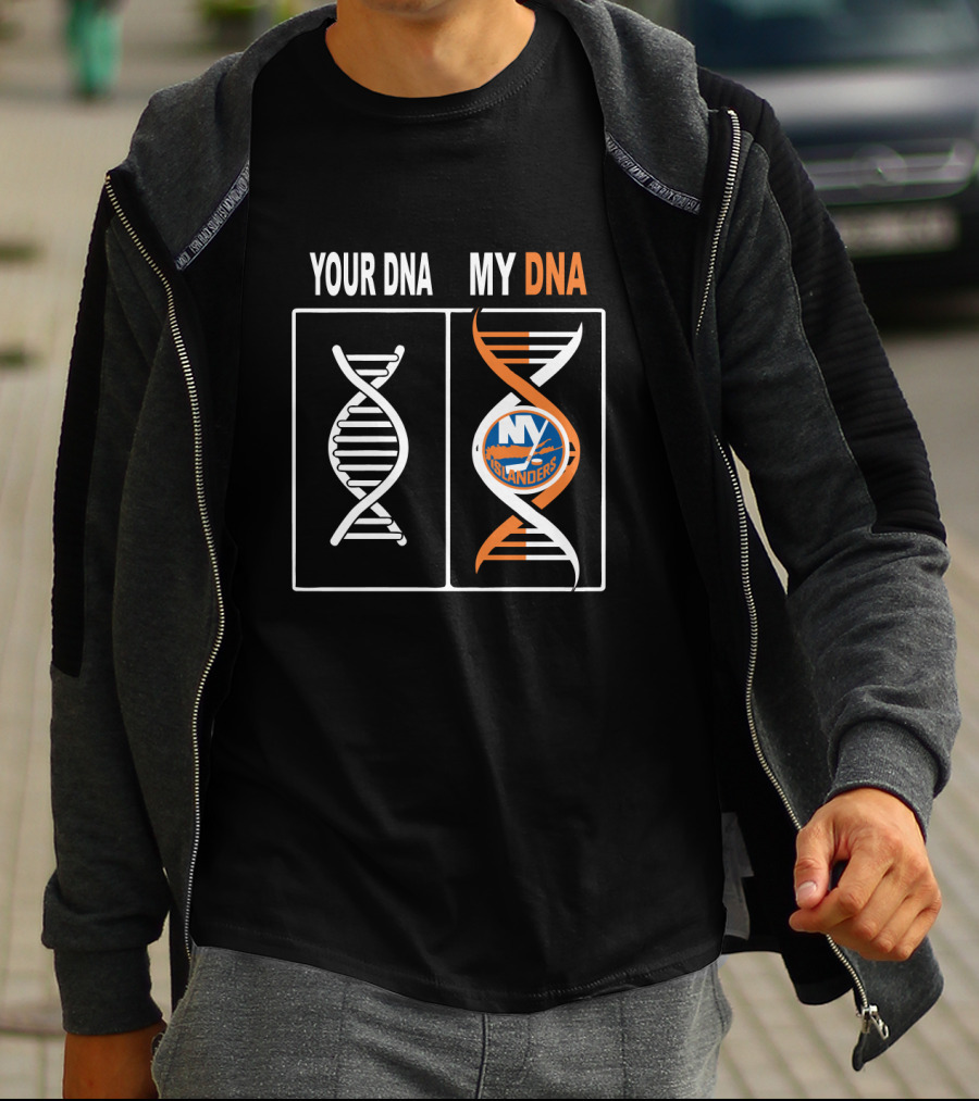 New York Islanders DNA Comparison Your DNA My DNA T-Shirt