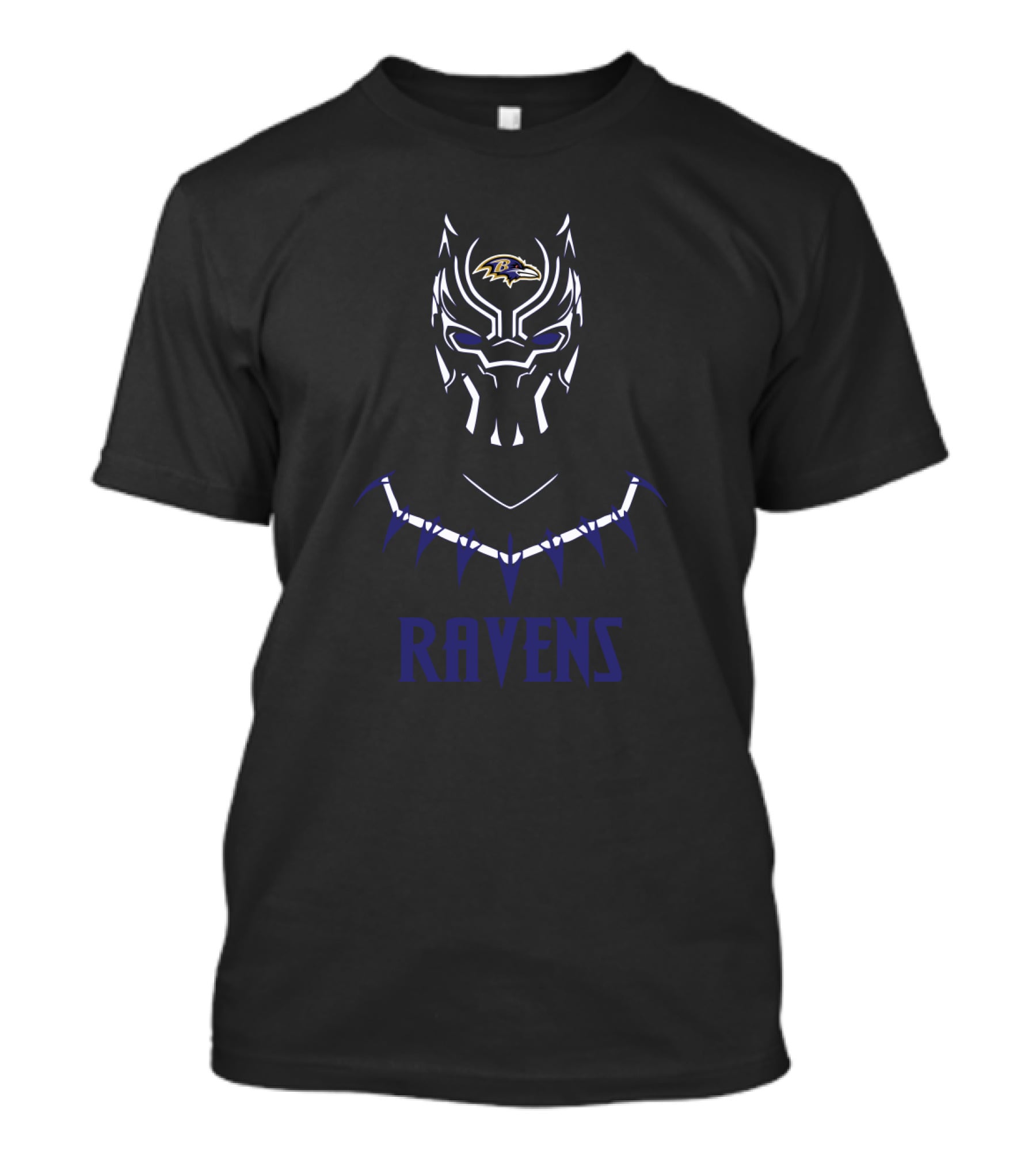 Ravens Black Panther Baltimore Fans T-Shirt