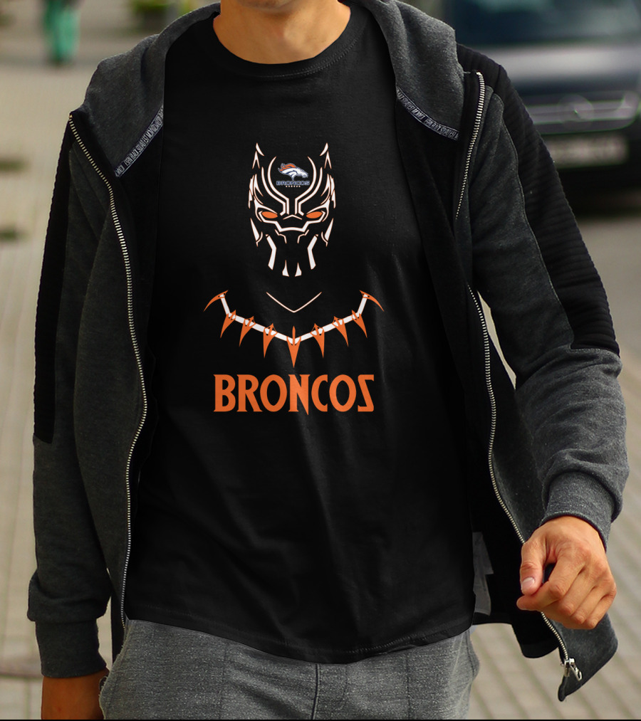 Broncos Black Panther Fans Unite T-Shirt
