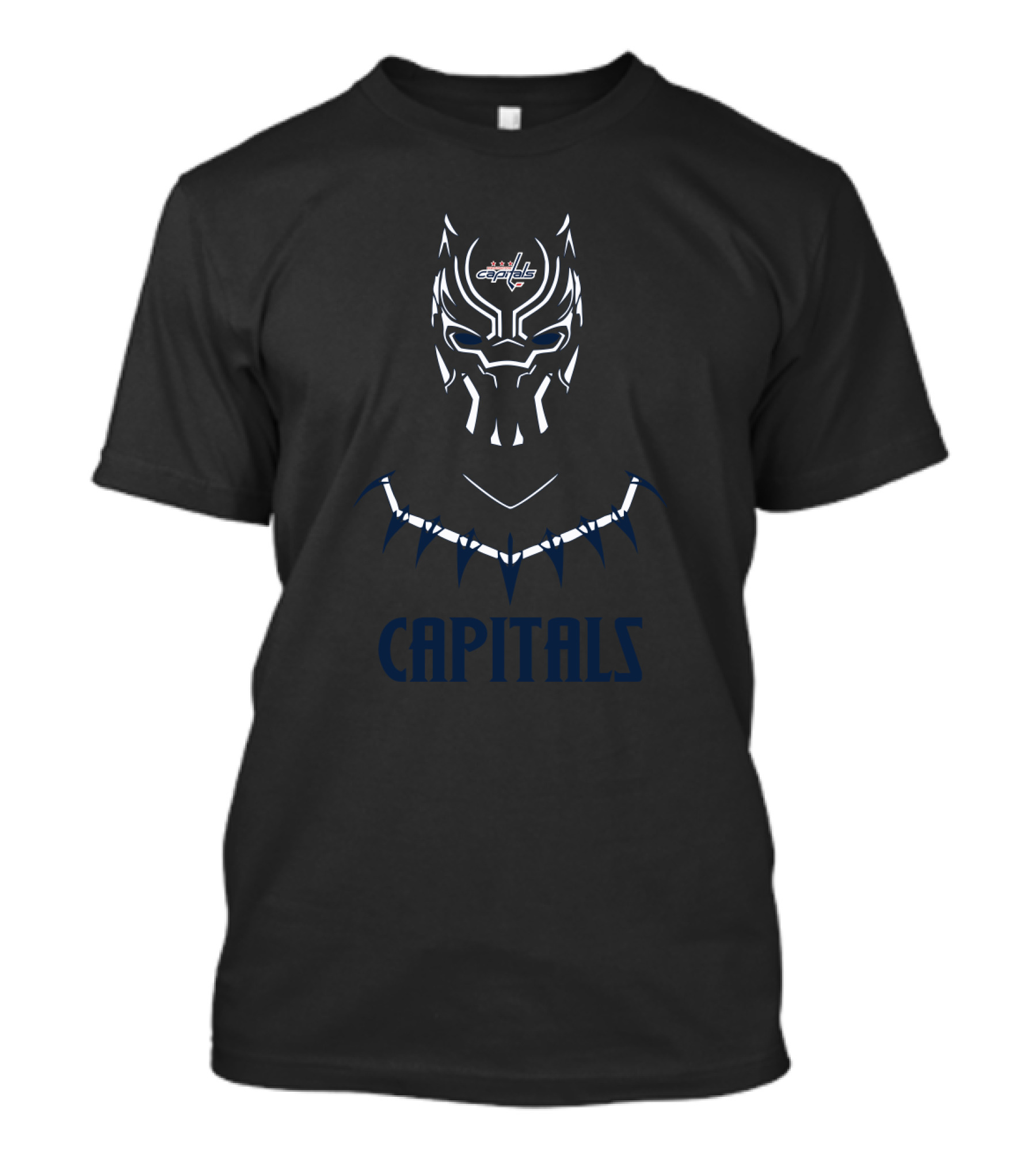 Washington Capitals Black Panther Mashup Capitals Fan T-Shirt
