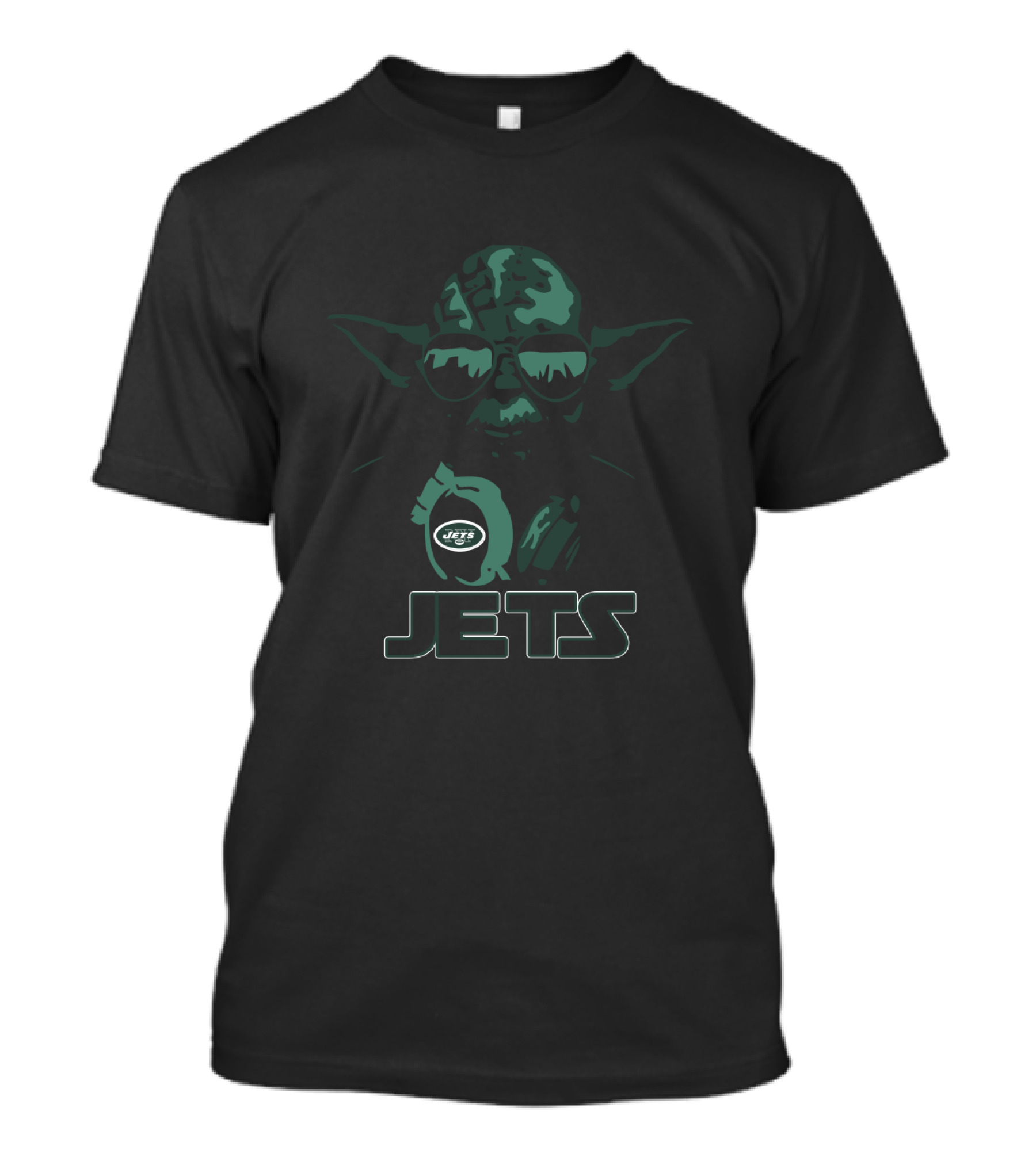 Yoda Jets Fan Star Wars New York Jets T-Shirt