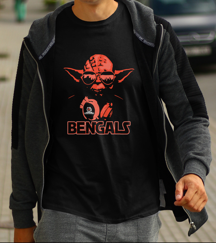 Yoda Bengals Star Wars Cincinnati Fans T-Shirt