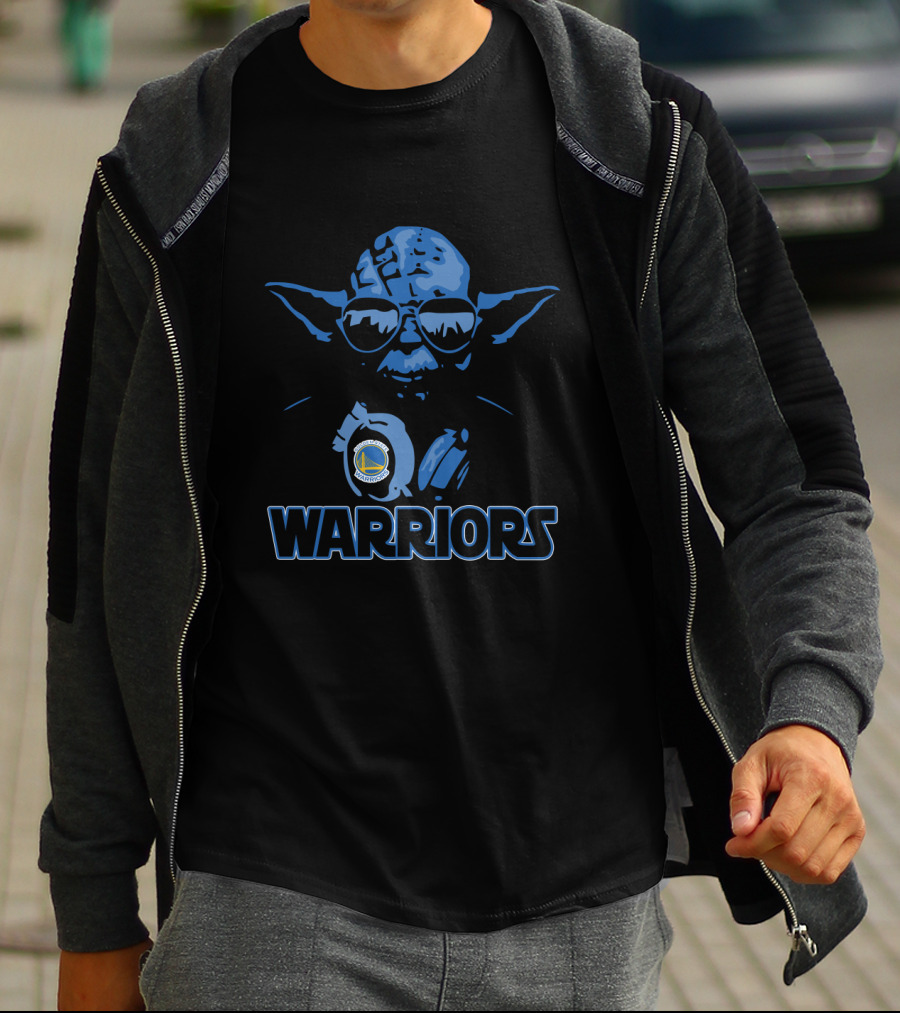 Yoda Golden State Warriors Fans Star Wars Warriors T-Shirt