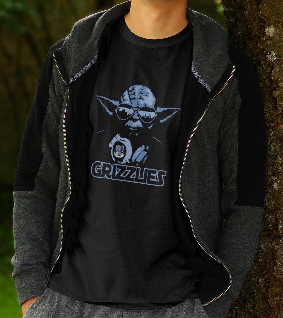 Memphis Grizzlies Yoda Star Wars Fans T-Shirt