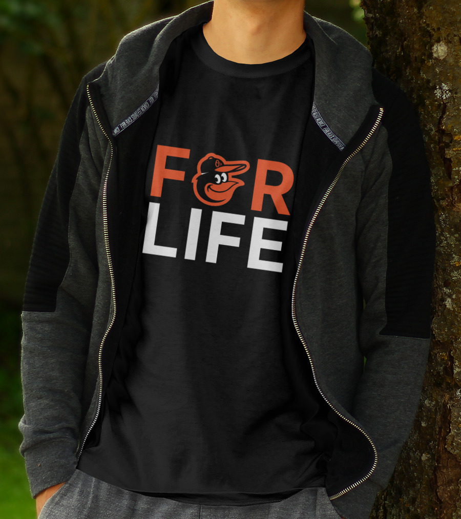 Baltimore Orioles Fans For Life T-Shirt