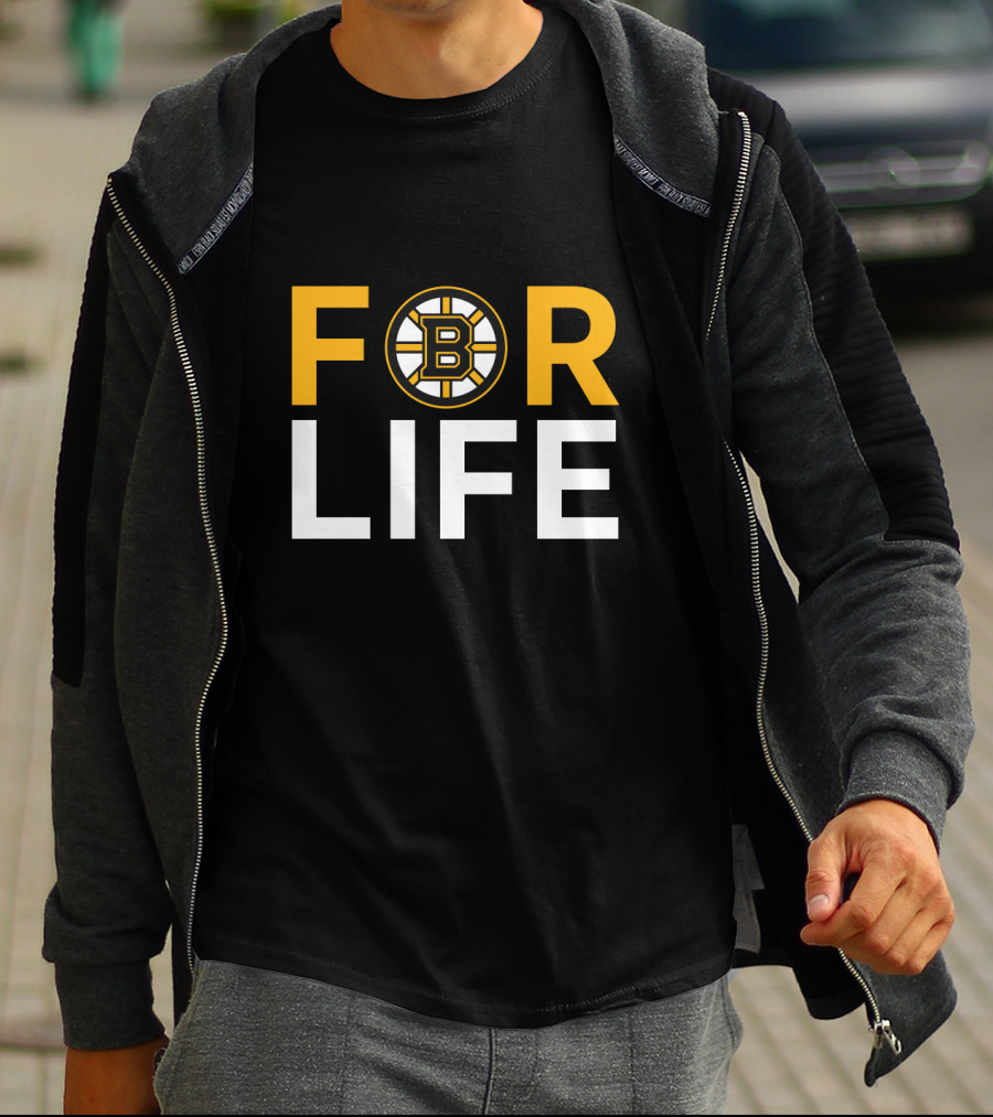 Boston Bruins For Life Enthusiasts T-Shirt