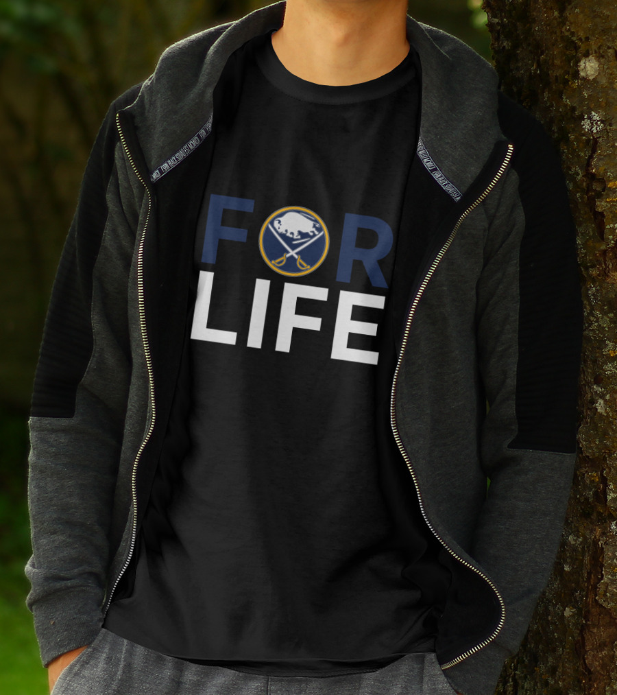 For Life Buffalo Sabres Fans T-Shirt