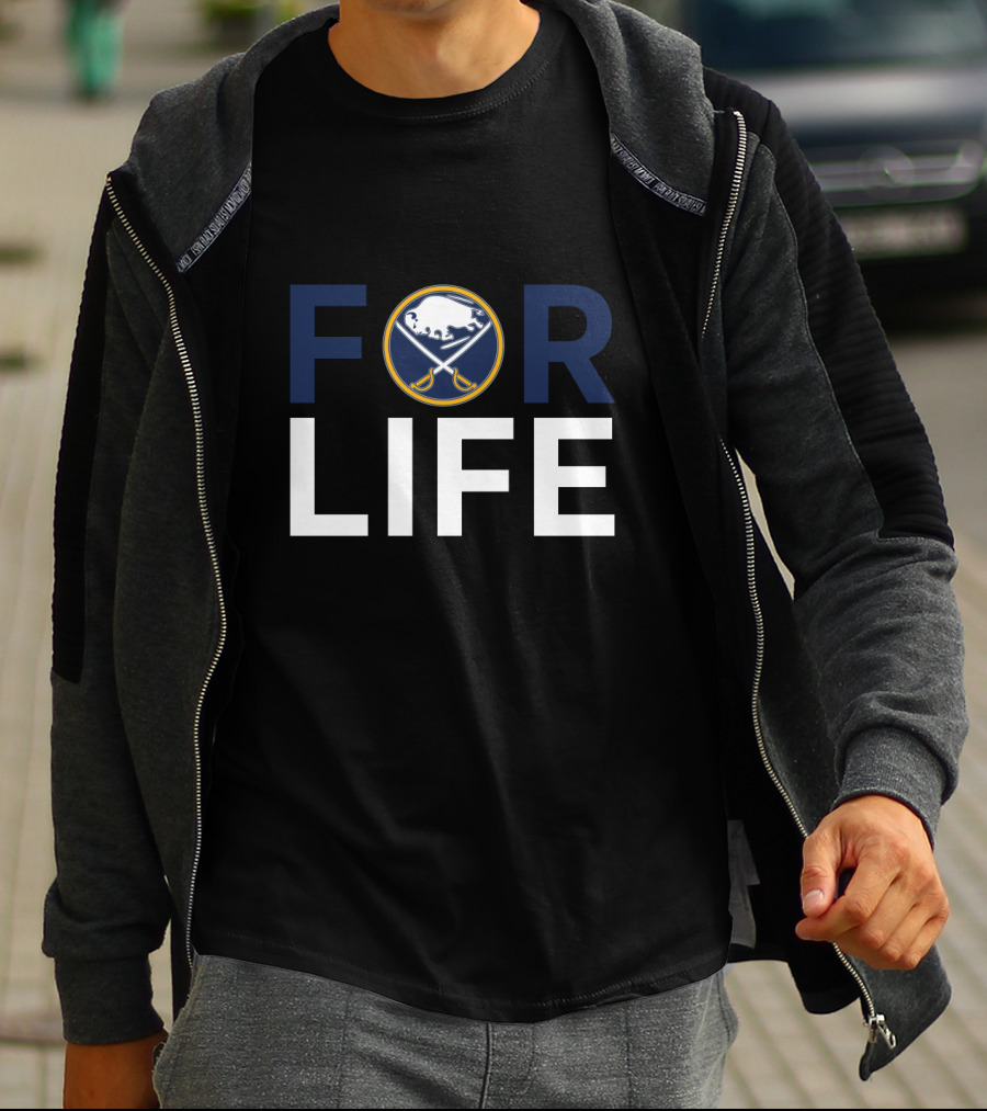 For Life Buffalo Sabres Fans T-Shirt