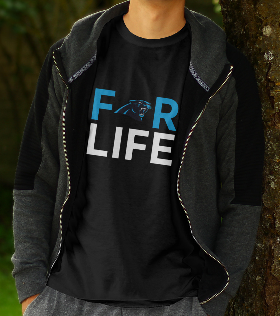 Carolina Panthers For Life Fans T-Shirt