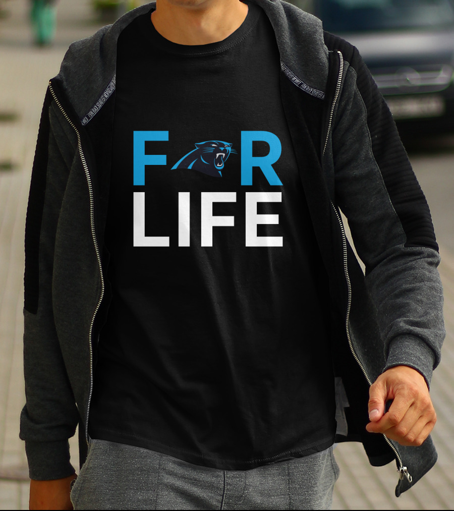 Carolina Panthers For Life Fans T-Shirt
