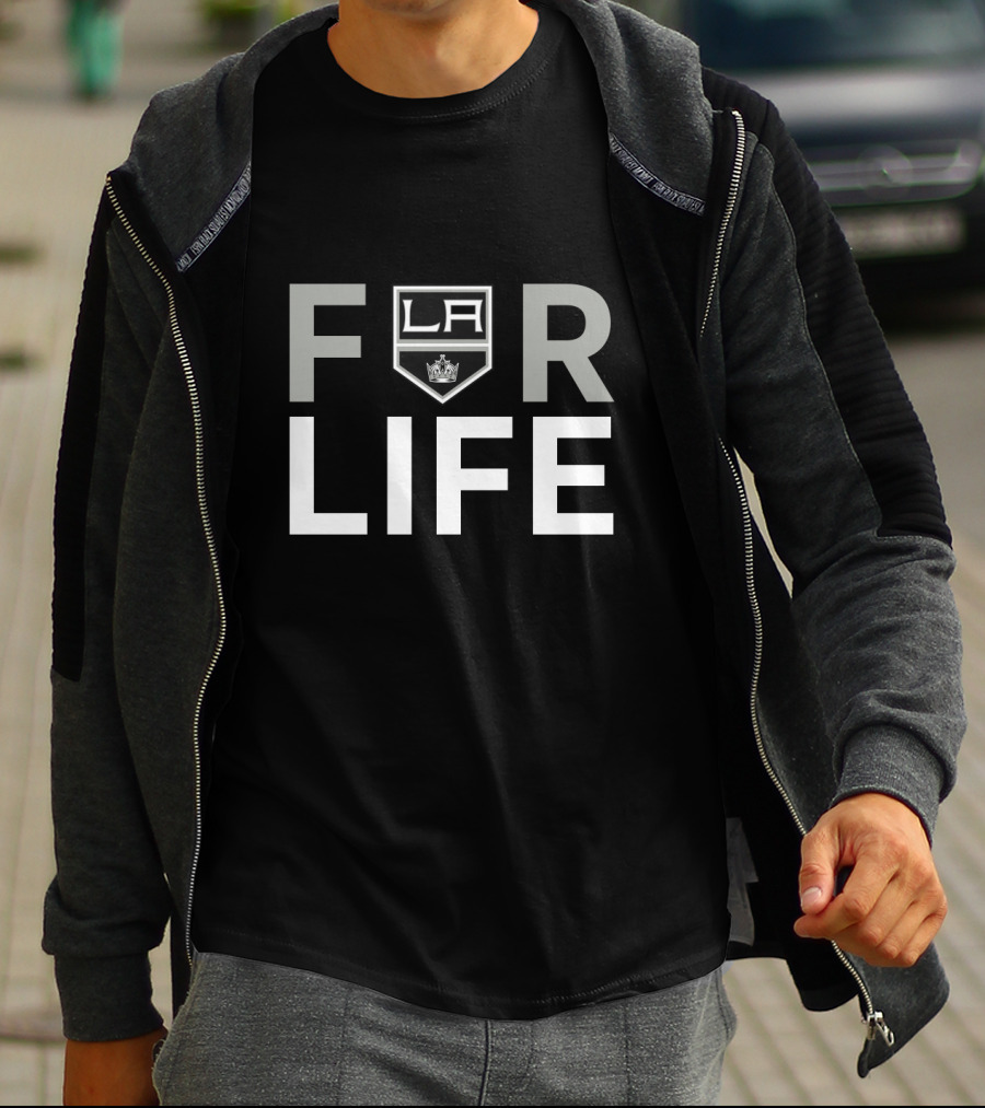For Life La Kings Fans Loyal Supporters T-Shirt