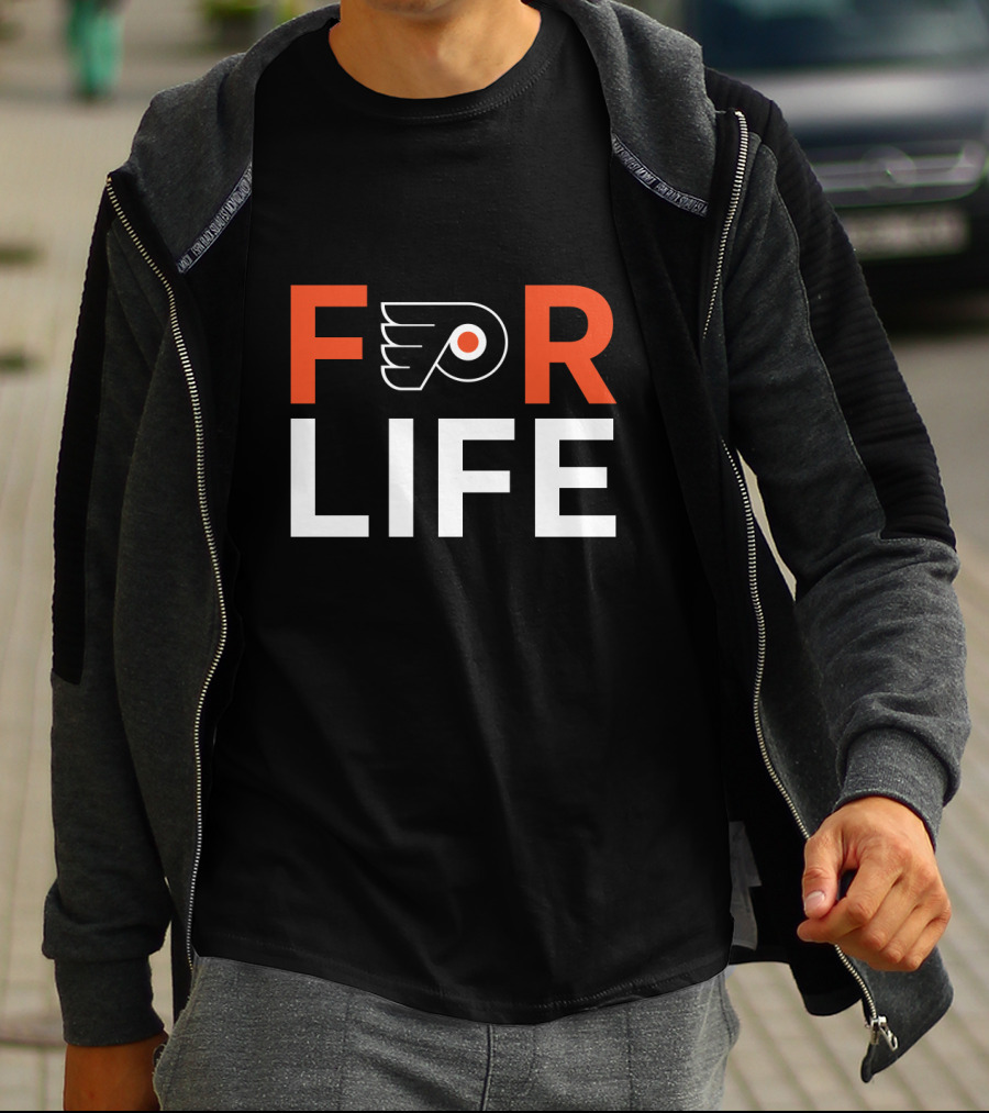 Philadelphia Flyers For Life Fan Loyalty T-Shirt