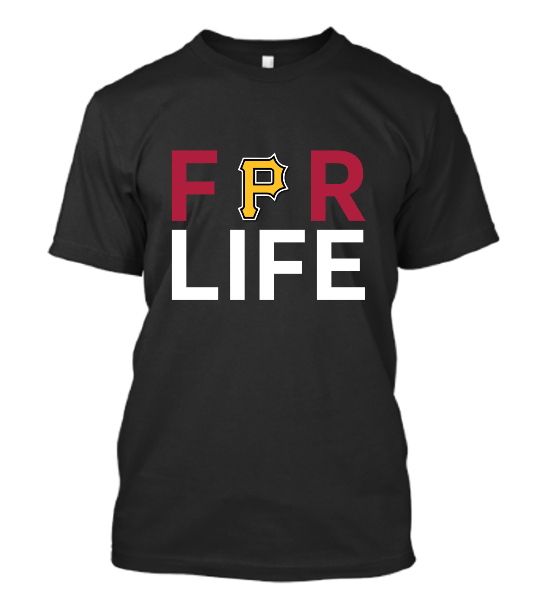 Pittsburgh Pirates P For Life Fan Pride T-Shirt