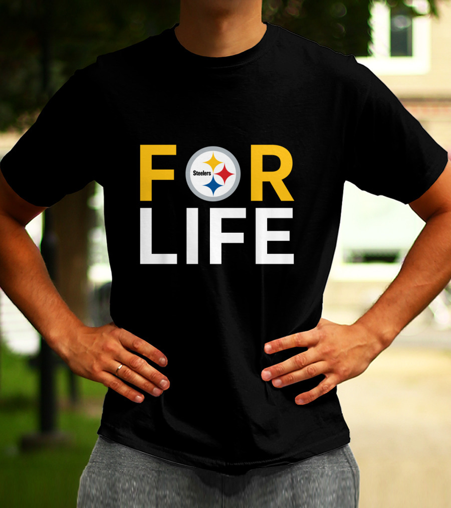 Steelers For Life Pittsburgh Fans Essentials T-Shirt