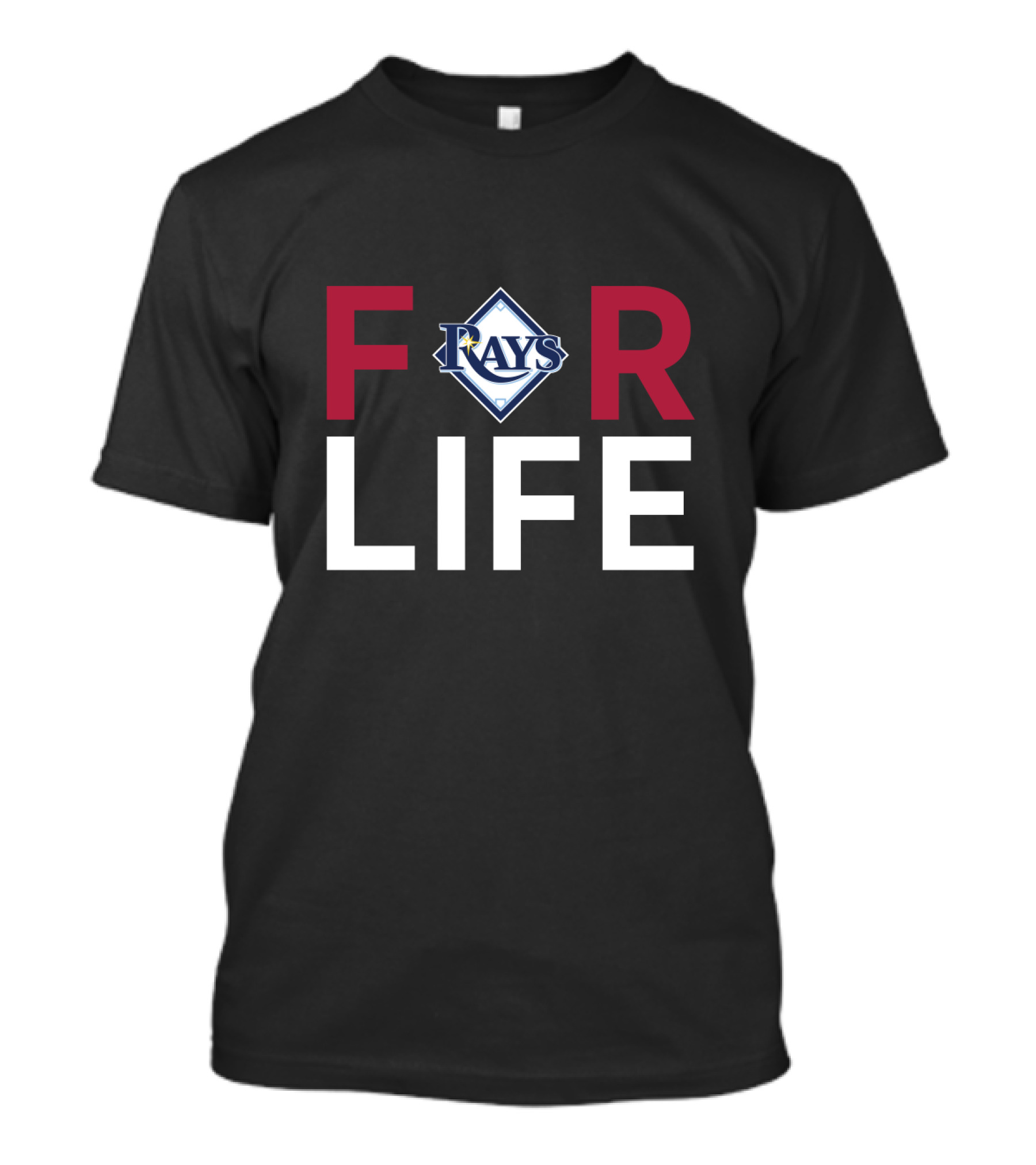Tampa Bay Rays For Life Fan Loyalty T-Shirt