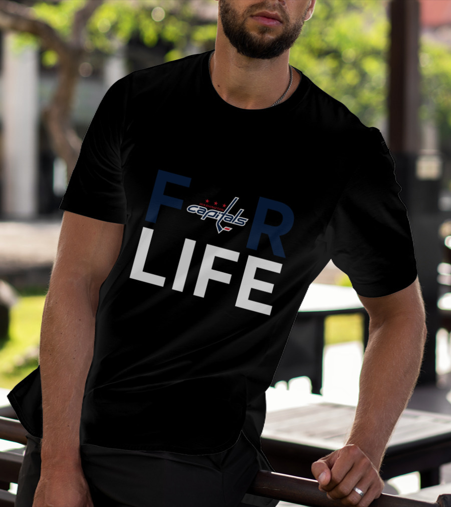 For Life Washington Capitals T-Shirt