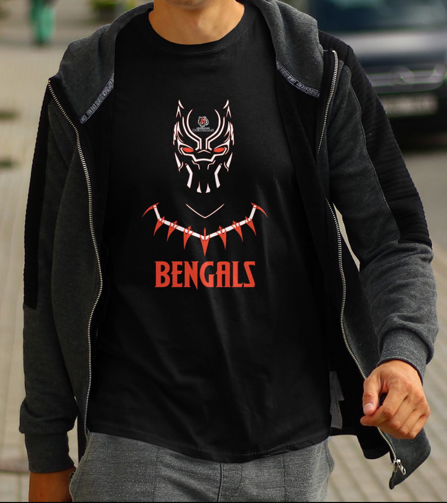 Bengals Black Panter Cincinnati Fans T-Shirt