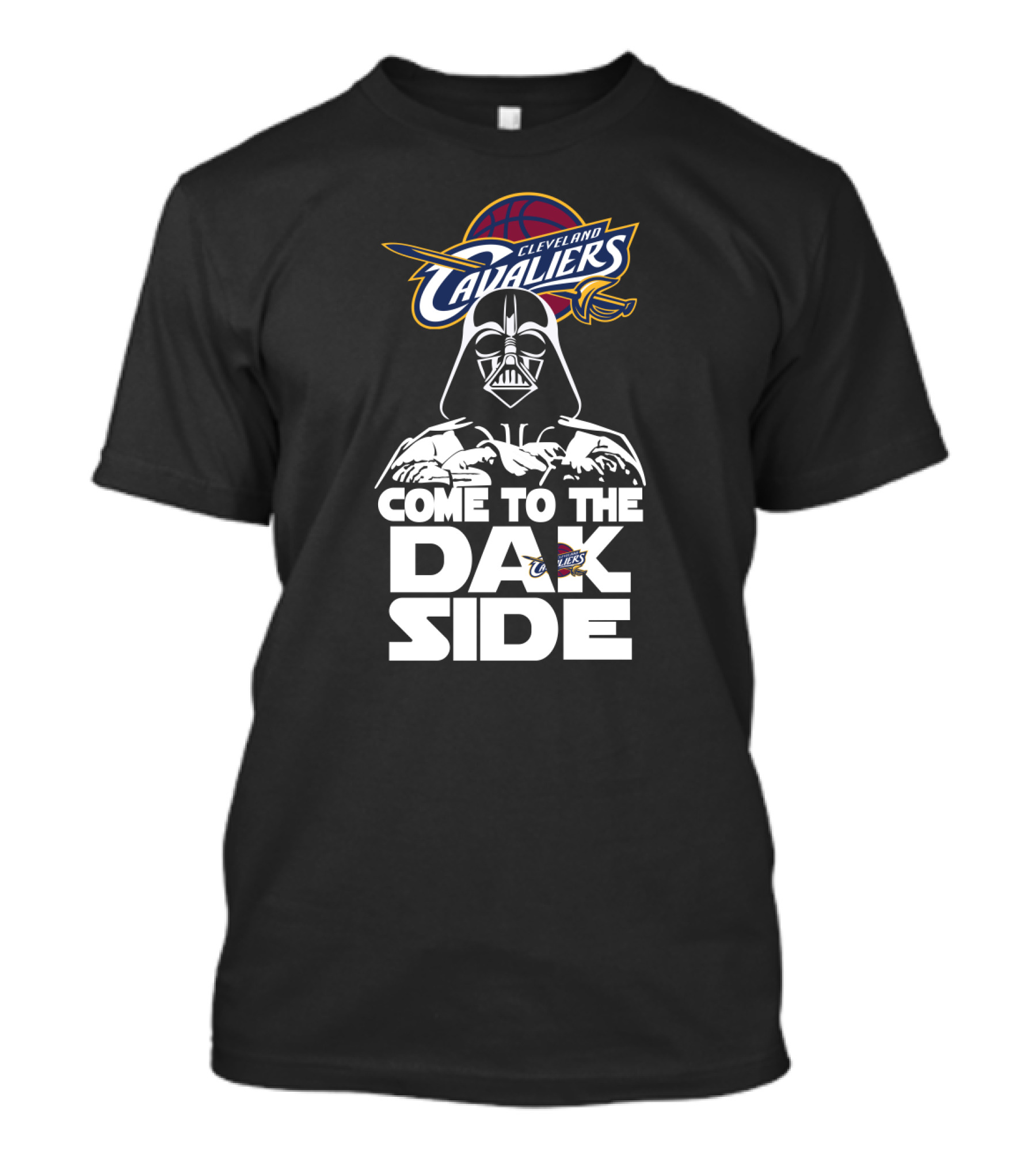 Cleveland Cavaliers Basketball Darth Vader Come To The Dark Side T-Shirt