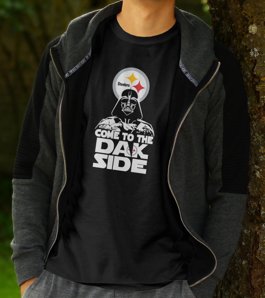 Darth Vader Come To The Dark Side Steelers Fans T-Shirt