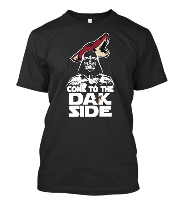Darth Vader Come To The Dark Side Arizona Coyotes Fans T-Shirt