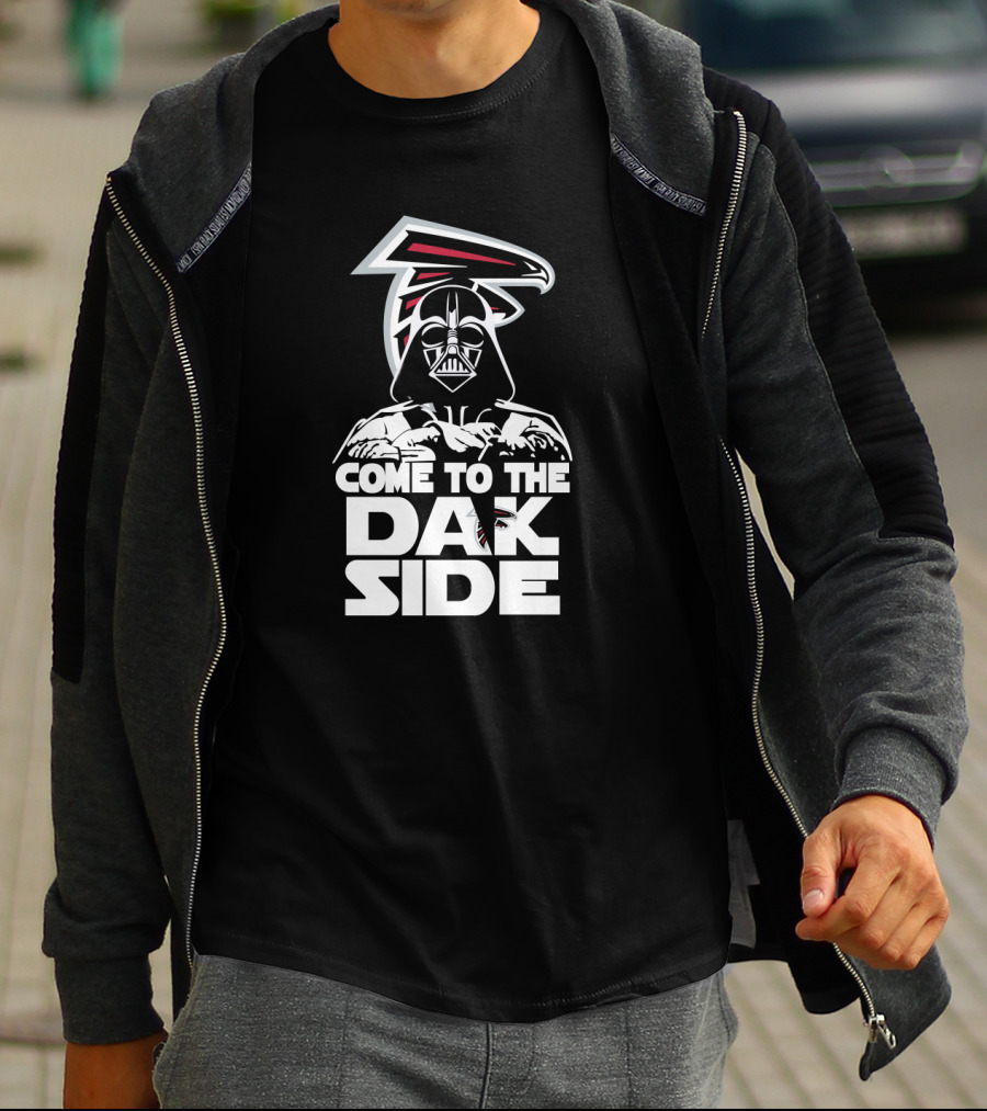 Come To The Dark Side Darth Vader Atlanta Falcons Fans T-Shirt