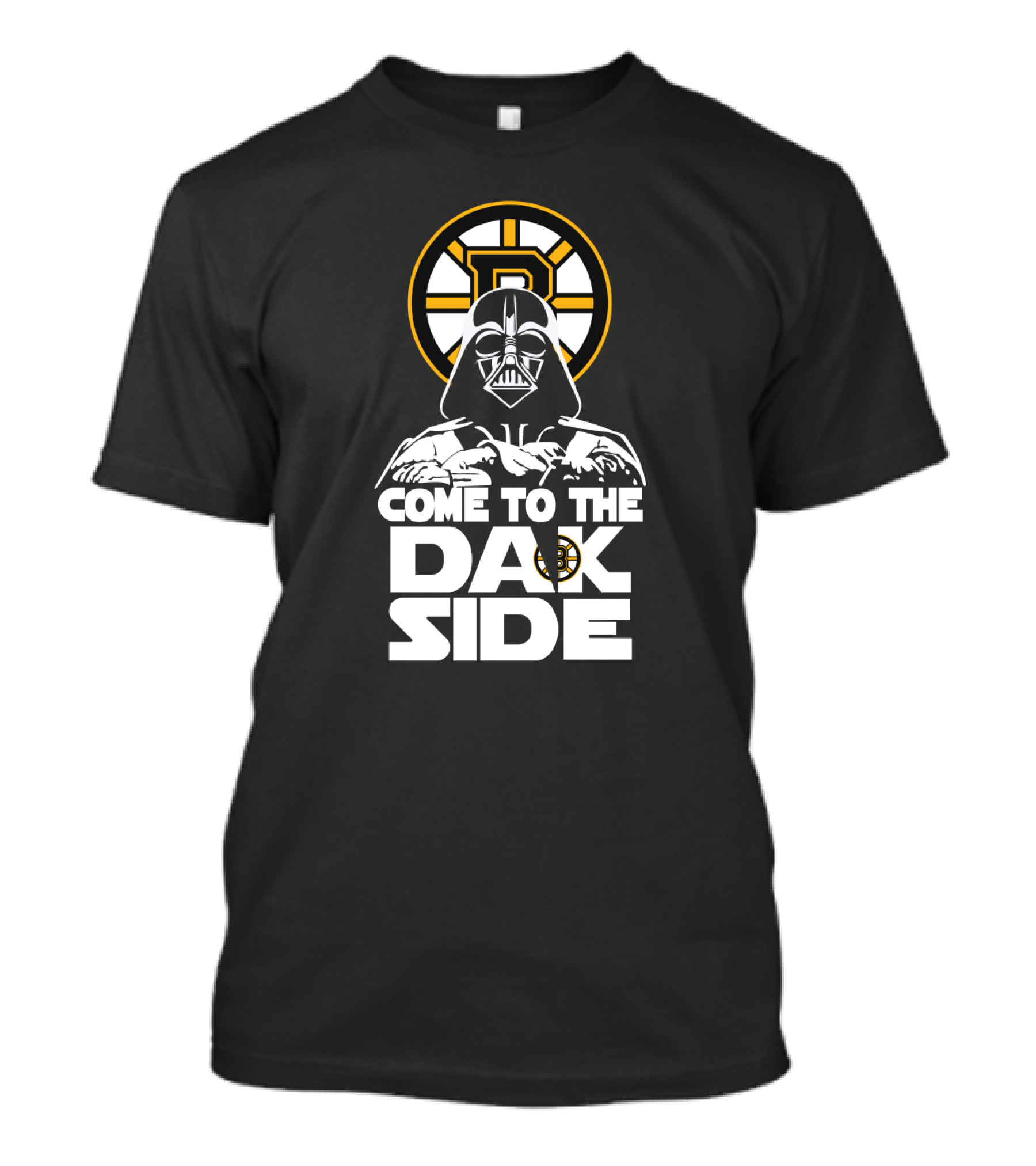Darth Vader Come To The Dark Side Boston Bruins Fans T-Shirt